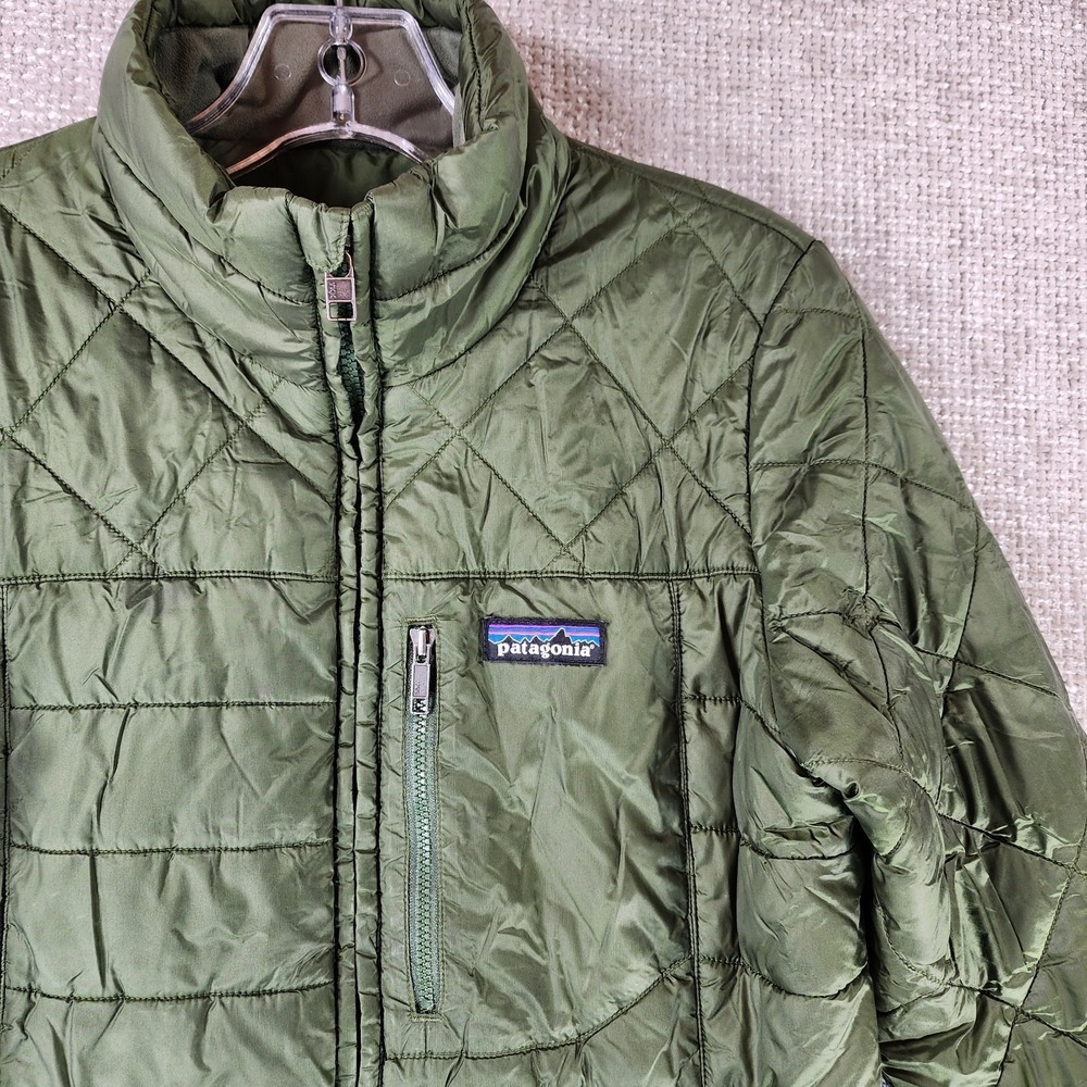 Patagonia Radalie Parka Jacket Womens S Olive Insulated Quilted Puffer Coat - Picture 2 of 14